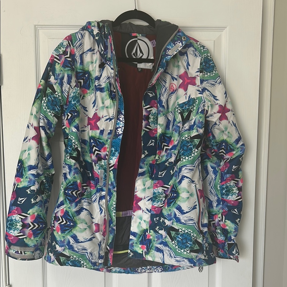 Volcom Multicolor Patterned Jacket - image 1